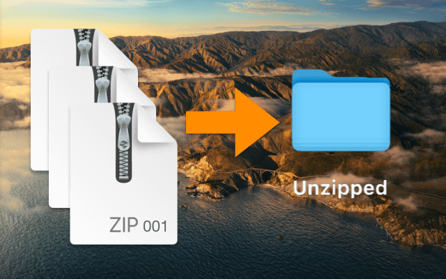 Open ZIP Files on Mac OS