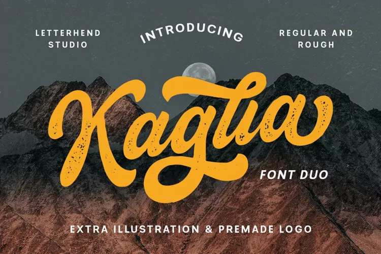 Kaglia - Font Duo Extras